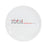 Melrose Stoneware Three French Hens Holiday Plate, Set of 2, White/Red