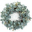 Melrose International Eucalyptus Wreath 20"D, Green/Brown - 84435DS