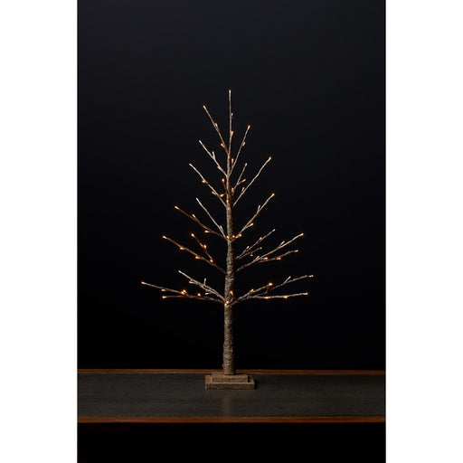Melrose International LED Lighted Gold Twig Tree 36"H, Gold/Silver