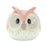 Melrose Whimsical Pastel Terra Cotta Owl, Blue/Pink/Grey