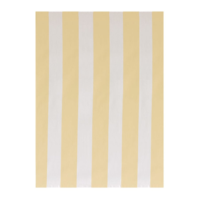 Melrose Bumble Bee Geometric Tea Towel, Set of 3, Yellow/White