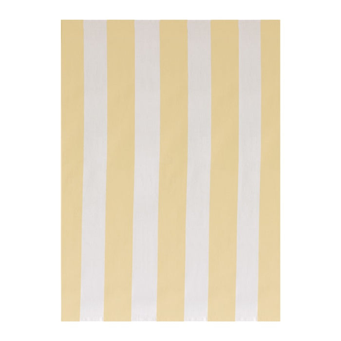 Melrose Bumble Bee Geometric Tea Towel, Set of 3, Yellow/White