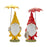 Melrose Garden Gnome/Umbrella/Woodland Animals, Set of 2, Red/Yellow/G - 85157DS