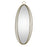 Melrose International Iron Oval Wall Mirror 34.25"H, Gold - 85334DS