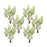 Melrose Varigated Fern Bundle/Sprout Accents, Set of 6, Green/Brown - 85421DS