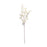 Melrose Ivory Silver Dollar Eucalyptus Leaf Spray, Set of 6, White