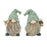 Melrose Stone Gnome Figurine/Bird/Lantern Accent, Set of 4, Blue
