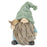 Melrose Stone Gnome Figurine/Bird/Lantern Accent, Set of 4, Blue