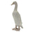 Melrose Distressed Stone Standing Duck Garden Statue, Set of 2, Grey