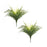 Melrose International Mixed Fern Foliage Bush, Set of 2, Green - 85473DS