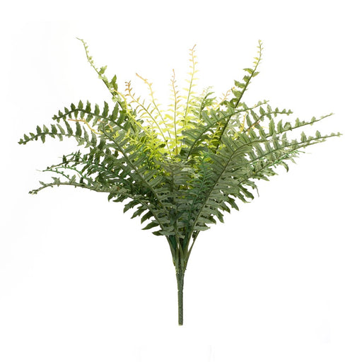 Melrose International Mixed Fern Foliage Bush, Set of 2, Green