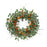 Melrose International Foliage/Berry Twig Wreath 21"D, Red/Green - 85508DS