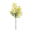 Melrose Mimosa Leaf Berry Spray (Set of 6), Green/Yellow