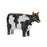 Melrose Farm Animal Candle Holder, Set of 4, White/Brown/Black