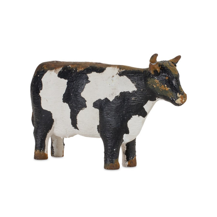 Melrose Farm Animal Candle Holder, Set of 4, White/Brown/Black