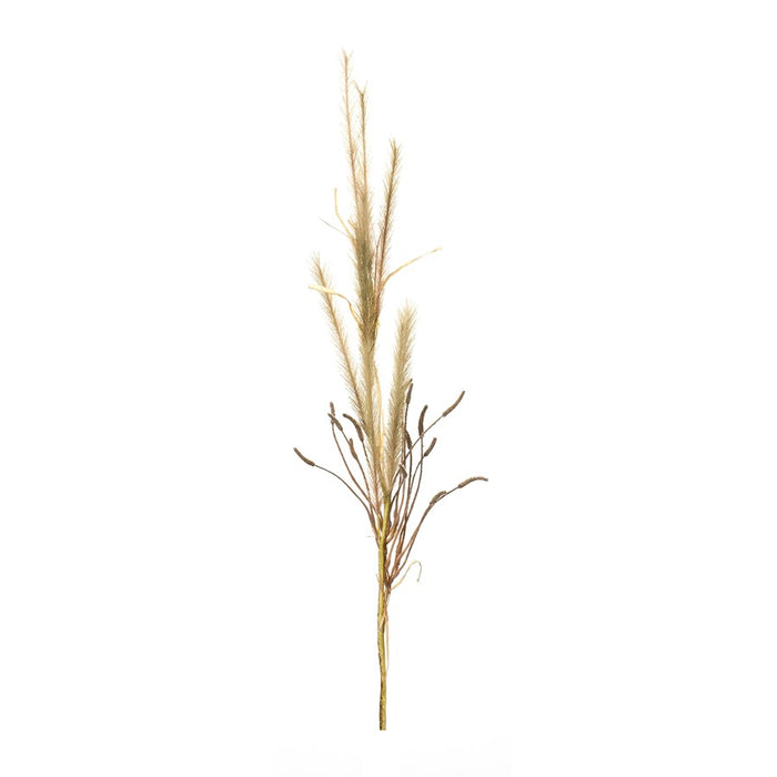 Melrose International Foxtail Grass Spray, Set of 2, Brown - 85639DS