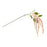 Melrose International Amaranthus Floral Stem, Set of 4, Pink