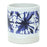 Melrose International Tie-Dye Print Ceramic Pot, Set of 2, White