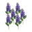 Melrose Varigated Purple Lilac Flower Stem, Set of 6, Purple/Green - 85695DS