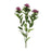 Melrose International Thistle Floral Spray, Set of 6, Green/Purple