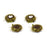 Melrose Natural Twig Bird Nest/Speckled Egg Accent, Set of 4, Green - 85776DS