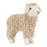 Melrose Standing Plush Sheep Decor/Curly Hair, Set of 2, Beige