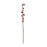 Melrose International Berry Twig Stem, Set of 6, Red/Brown