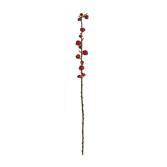 Melrose International Berry Twig Stem, Set of 6, Red/Brown