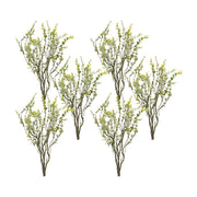 Melrose International Boxwood Twig Foliage Spray, Set of 6, Green - 85828DS