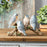 Melrose Blue Birds on Branch Figurine 11"L, Blue/Brown