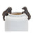 Melrose Mini Dachshund & Bull Dog Pot Hanger (Set of 6), Brown