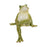 Melrose International Stone Garden Frog Shelf Sitter, Set of 3, Green