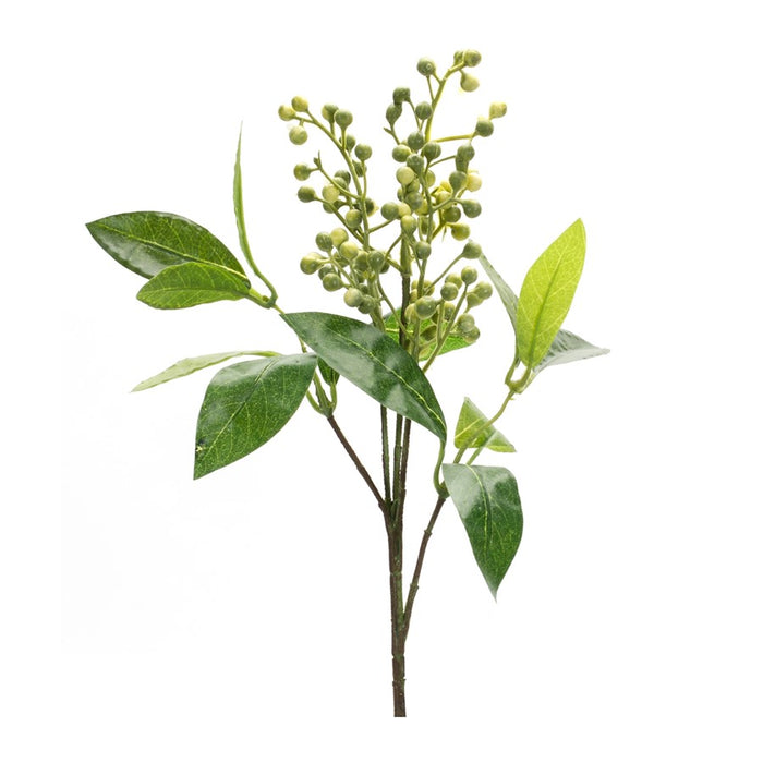 Melrose International Green Berry Foliage Spray, Set of 6