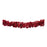 Melrose International Bunched Jute Garland, Set of 2, Red