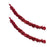 Melrose International Bunched Jute Garland, Set of 2, Red