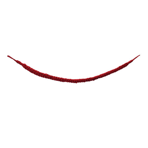 Melrose International Woven Yarn Garland, Set of 2, Red