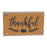 Melrose International Thankful Harvest Sign, Set of 6, Yellow/Red