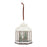 Melrose Winter Gazebo Ornament, Set of 4, Brown/White/Green