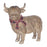 Melrose Int. Highland Cow Winter Figurine, Set of 2, Red/Brown