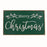 Melrose International Merry Christmas Sign 20"L, Green/Brown - 86119DS