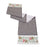 Melrose International Striped Holiday Table Runner 72"L, Black/White - 86140DS