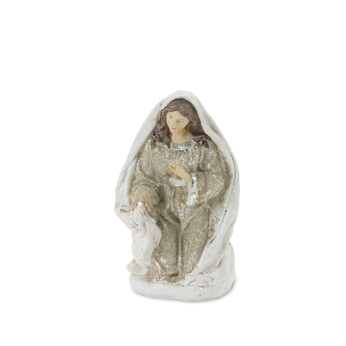 Melrose Holy Family Nativity Figurines, Set of 3, Cream/Tan