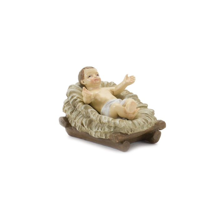 Melrose Holy Family Nativity Figurines, Set of 3, Beige/Blue/Pink