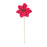 Melrose International Anemone Flower Stem, Set of 12, Red