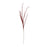 Melrose International Red Tinsel Branch, Set of 6, Brown