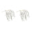 Melrose International Hanging Tinsel Branch, Set of 2, Silver