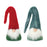 Melrose Gnome Wine Bottle Topper, Set of 6, Red/Green/White - 86201DS