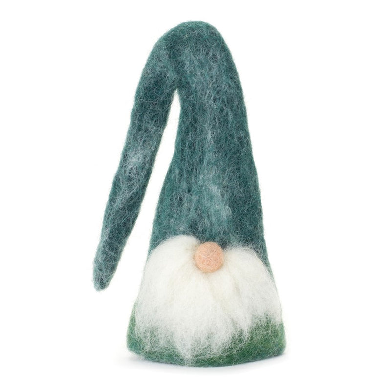 Melrose Gnome Wine Bottle Topper, Set of 6, Red/Green/White