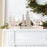 Melrose Winter Forest Scene Trifold Display 23.75"L, Brown