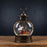 Melrose International LED Snow Globe/Santa's Sleigh 11.5"H, Bronze/Red